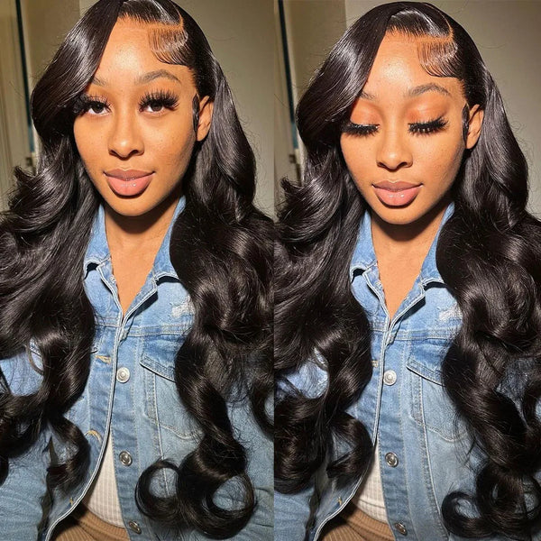 13x6 Hd Transparent Body Wave Lace Front Wig 30 Inch 13x4 Hd Lace Frontal Wigs Human Hair Wig Pre Plucked For Black Women