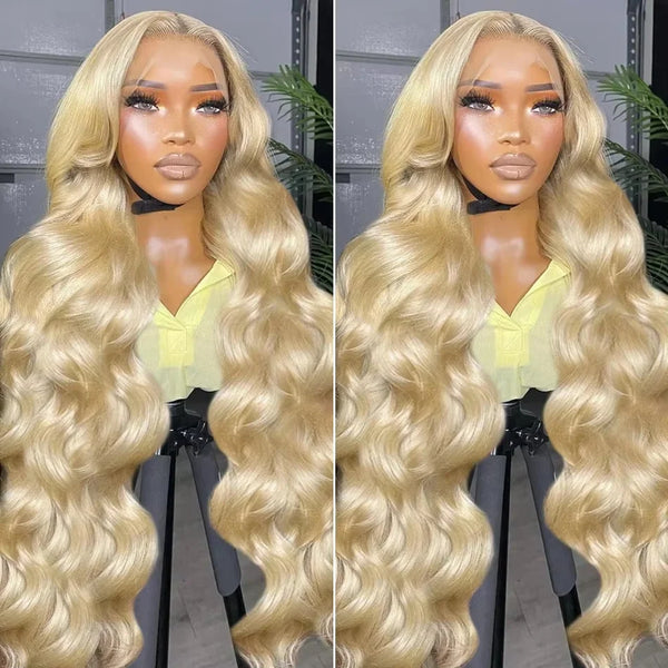 Body Wave 30 40 Inch Transparent 613 HD 13x6 Lace Frontal Wig Honey Blonde 13x4 Human Hair Lace Front Wig Colored Wigs For Women